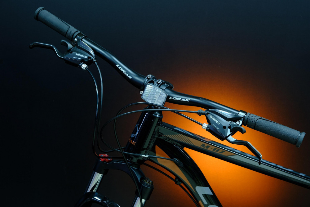 LORAK M-07 Prom Чёрный/Коричневый глянец (29")