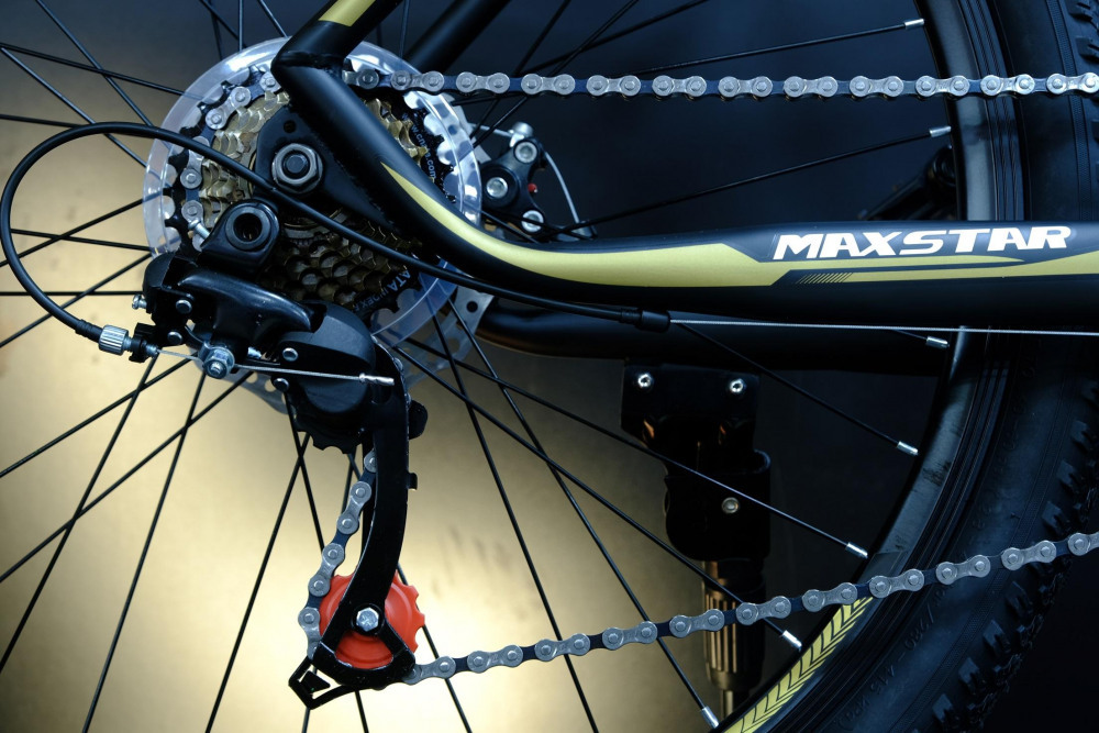 MAXSTAR 26" T900 Матовый Чёрно/Коричневый рама 19 (на рост 171-182)