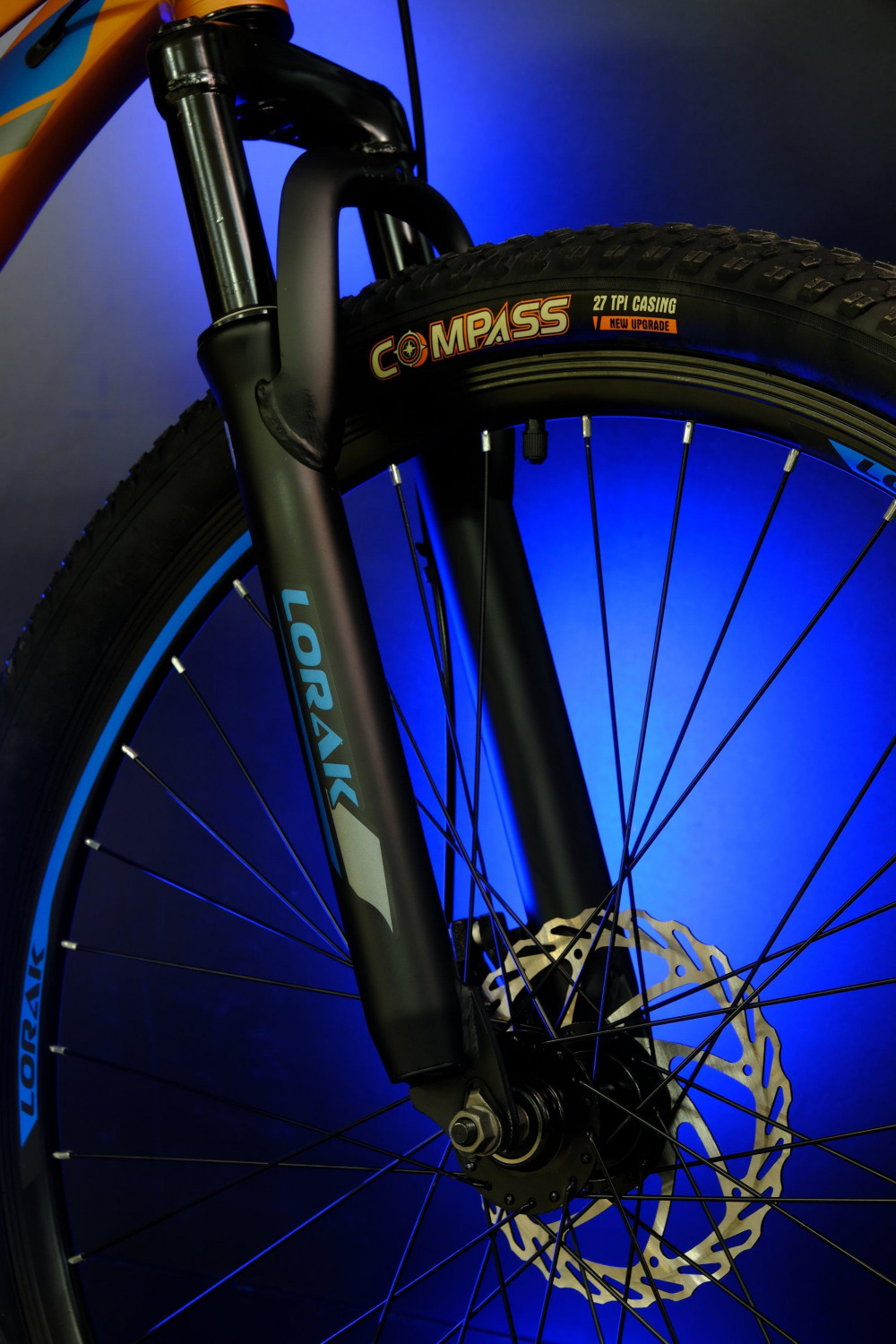 LORAK Safe Cross 27,5 Матовый Коричневый/Синий