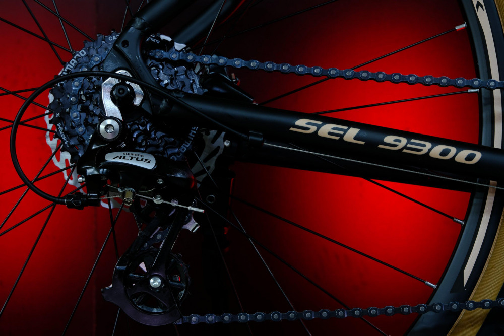 LORAK Sel 9300 Матовый Черный/Коричневый 18р (на рост 163-179)